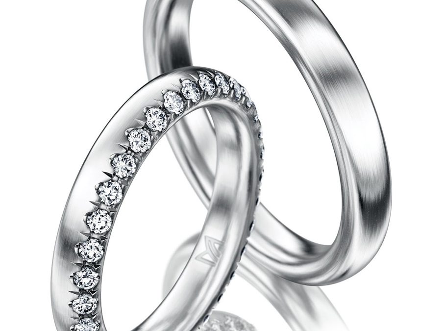 Meister Trauringe 112_9029Weissgold mit Brillanten