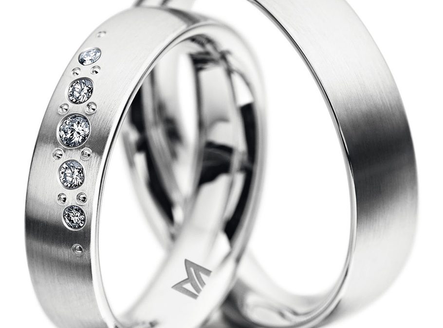 Meister Trauringe 112_8855Weissgold mit Brillanten