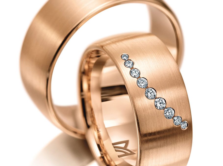 Meister Trauringe 112_8946Rotgold mit Brillanten