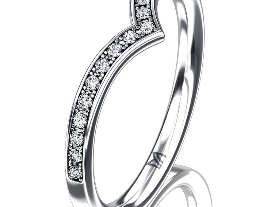 Meister Verlobungsring 114_2822Weissgold mit Brillanten