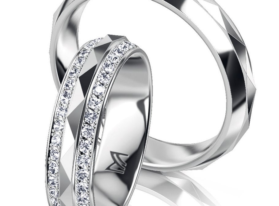 Meister Trauringe 112_9055Weissgold mit Brillanten