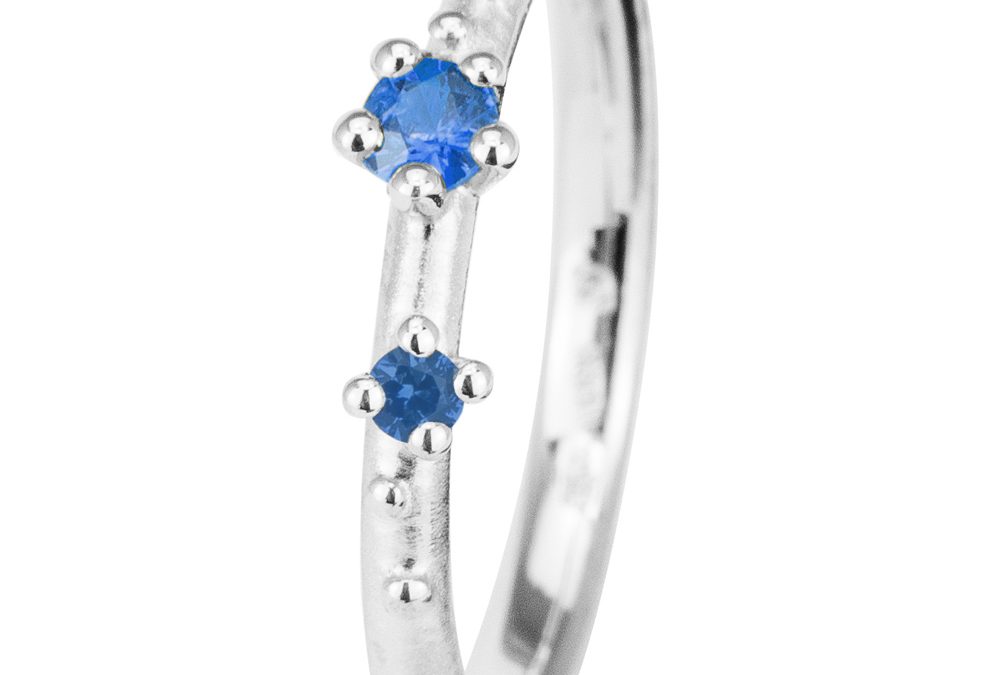 noen Ring 51104WGWeissgold mit Safiren