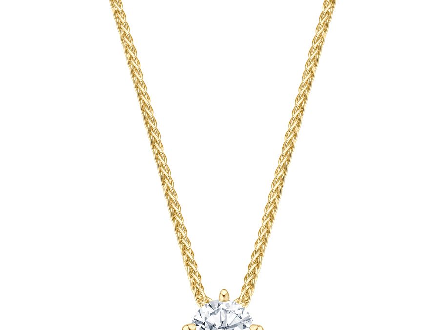 bellaluce Collier B404805Gelbgold mit Brillant