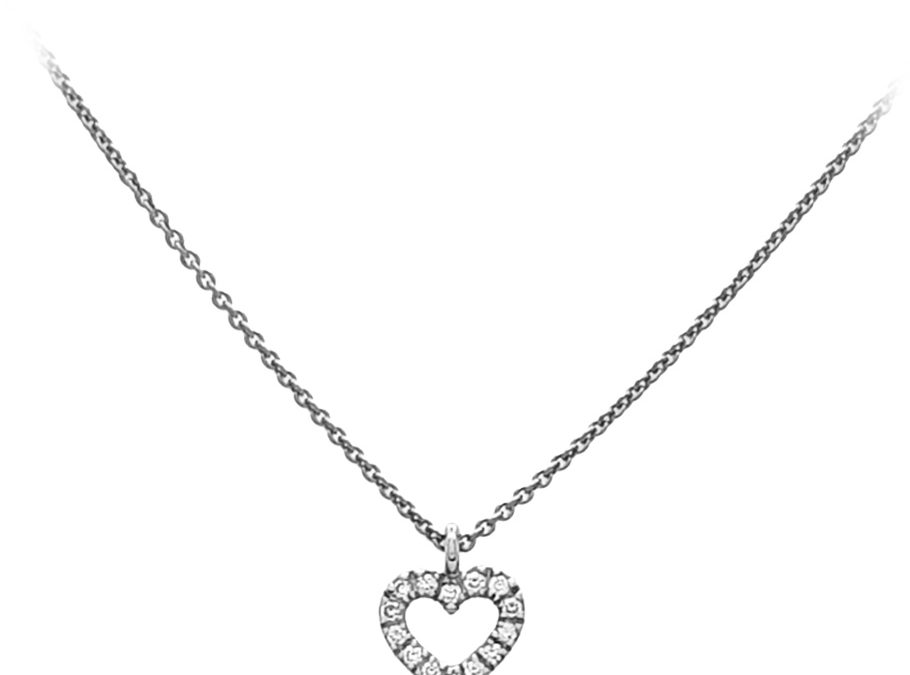 Eugen Rühle Halskette 416525051WGWeissgold mit Brillanten