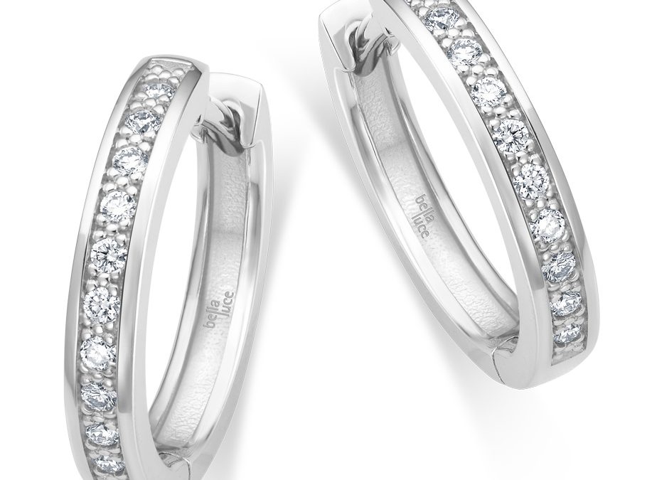 bellaluce Ohrschmuck EH005218Weissgold mit Brillanten