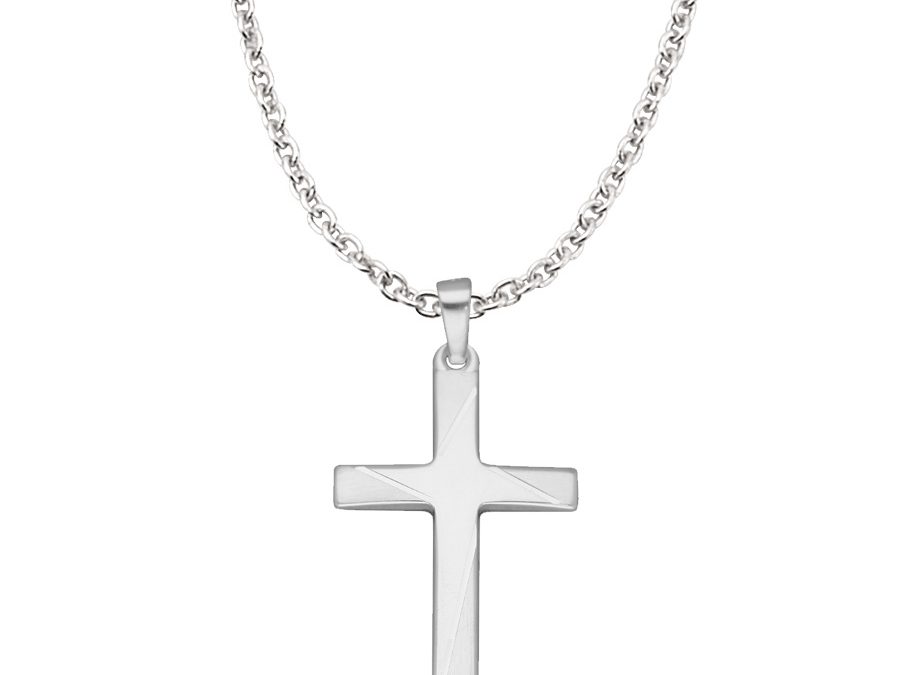 Max Fröhlich Taufschmuck KR126689925 Sterling Silber, matt-poliert