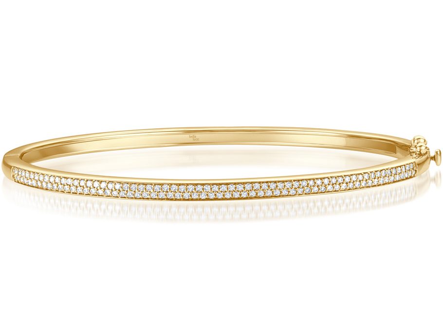 bellaluce Armreif EH005736Gelbgold mit Brillanten