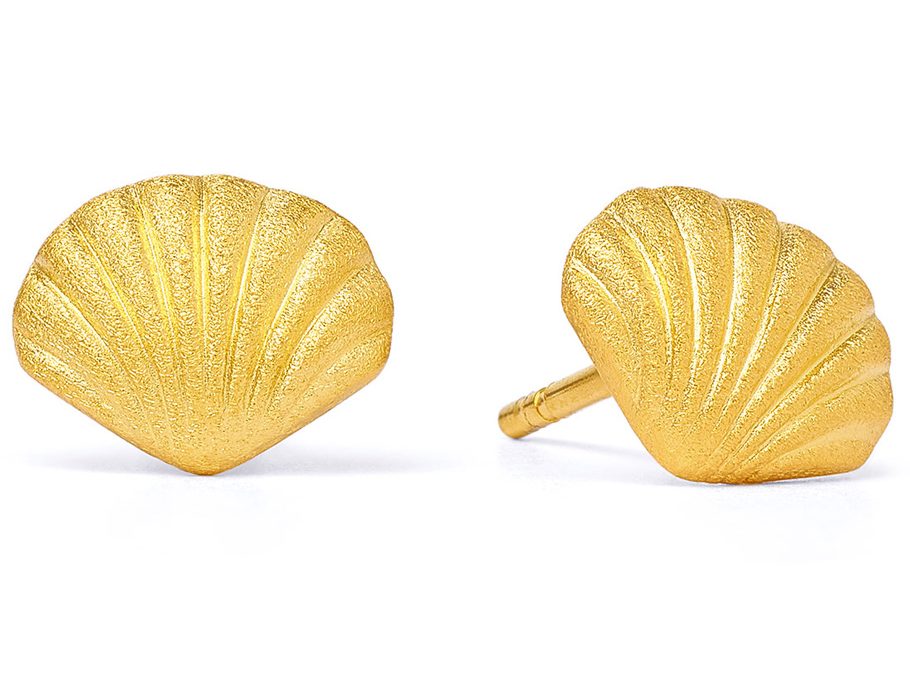 Bernd Wolf Ohrschmuck 1950010506Silber 24ct goldplattiert