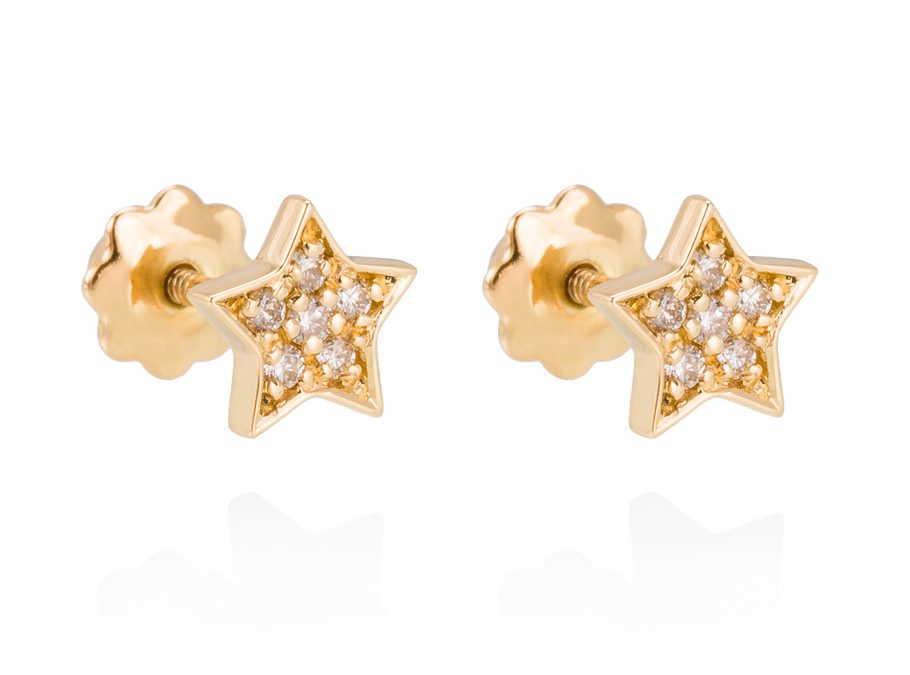 Marina Garcia Ohrschmuck A2501PAGelbgold mit Brillanten