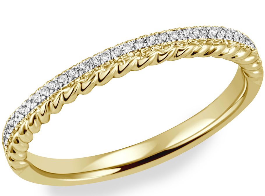 Trautz Ring 1-09792-1-0008Gelbgold mit Brillanten