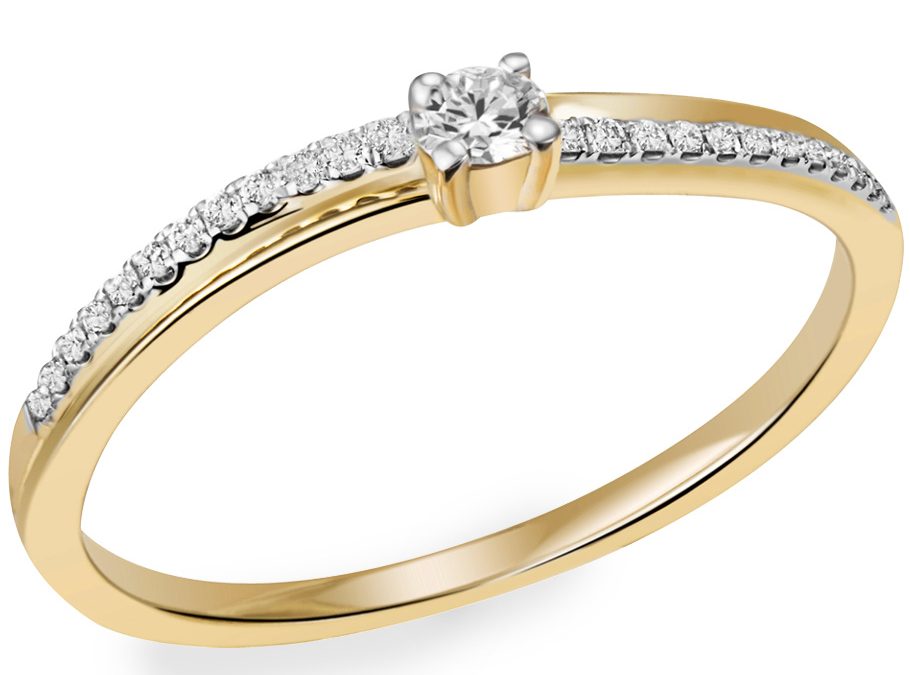 Trautz Ring 1-10817-1-0008Gelbgold mit Brillanten