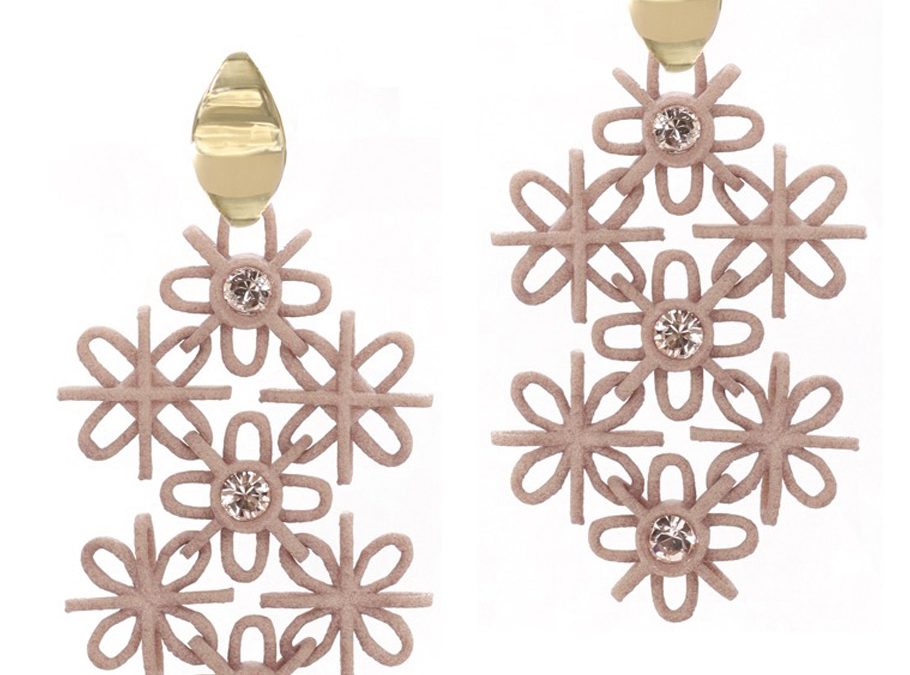 Fabnora Ohrschmuck lacePolyamid mit österr. Kristall