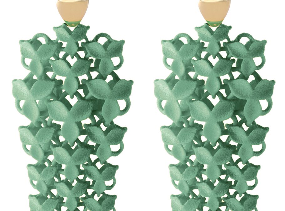 Fabnora Ohrschmuck blossom smallPolyamid mit tauschbarer Creole