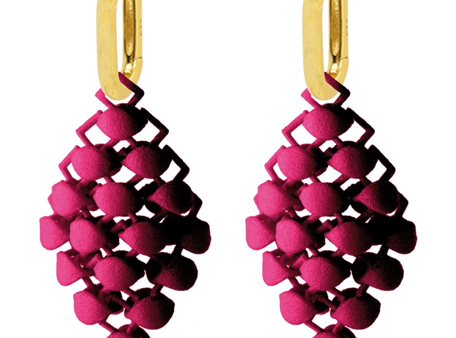 Fabnora Ohrschmuck essence miniPolyamid mit tauschbarer Creole