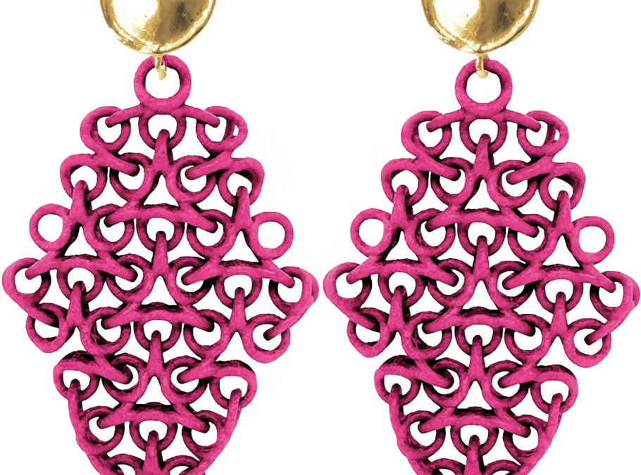 Fabnora Ohrschmuck rondoPolyamid mit tauschbarer Creole