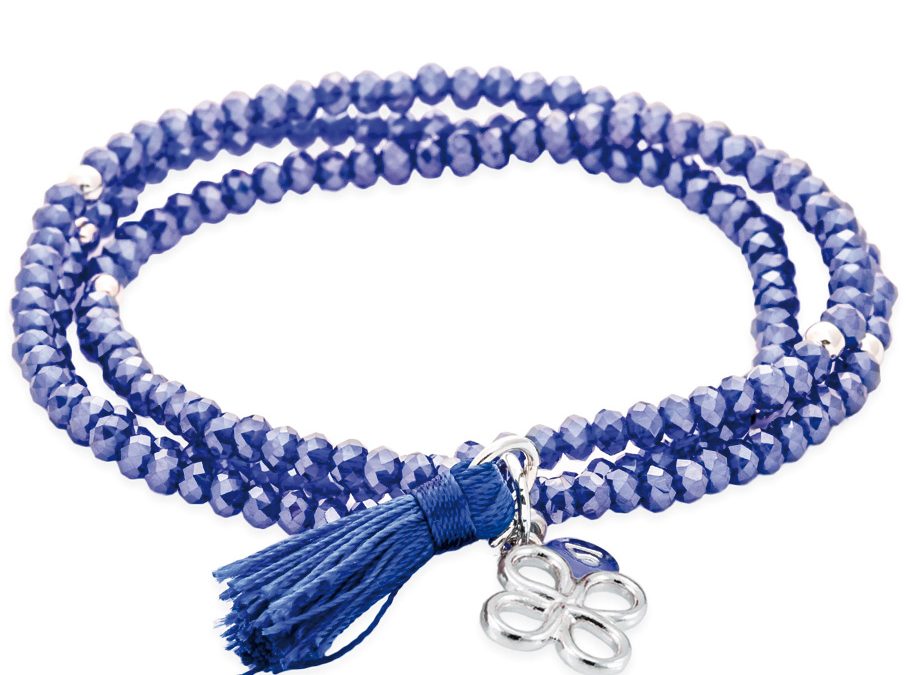 Marina Garcia Zen Armband 90049UTG925 Sterling Silber, Kleeblatt, Strasssteine