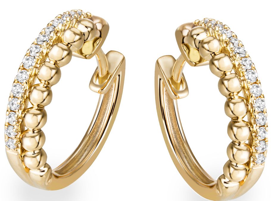 Trautz Ohrschmuck 8-11084-1-0008Gelbgold mit Brillanten