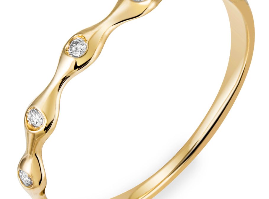 Trautz Ring 1-10777-1-0008Gelbgold mit Brillanten