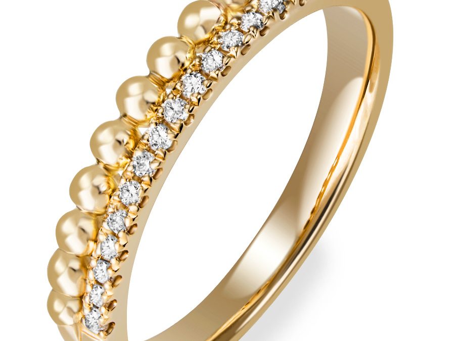 Trautz Ring 1-11084-1-0008Gelbgold mit Brillanten