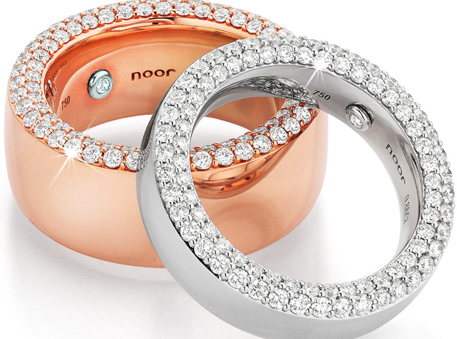 noor Ringe 30841_30837Rot- oder Weissgold mit Brillanten