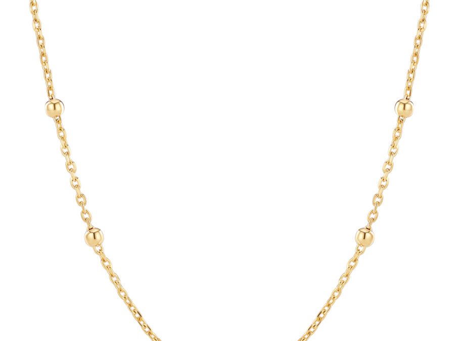 Sif Jakobs Halskette SJ-N2748-YGSilber 18ct vergoldet