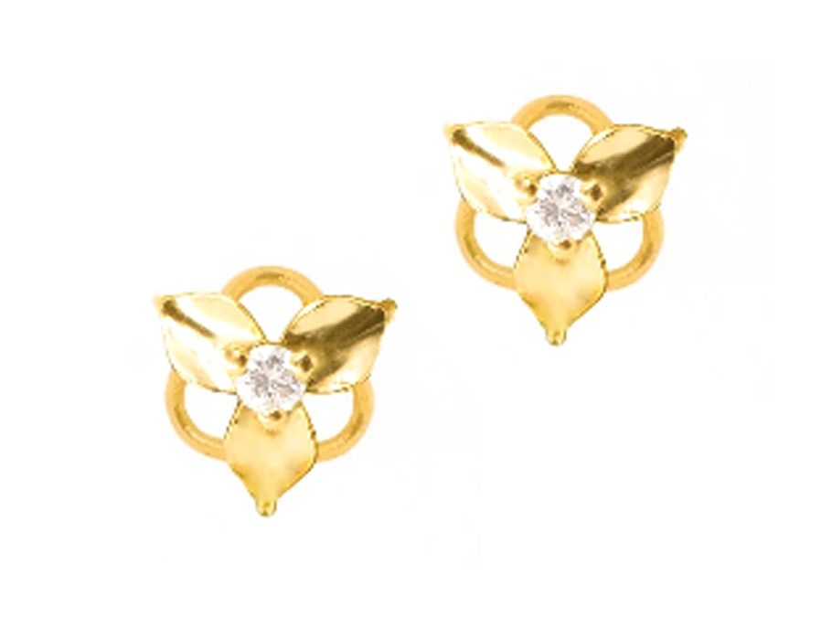 Boltenstern Ohrringe YGBGR1EA2-MIMI00-00DIPV01Gelbgold mit Brillanten