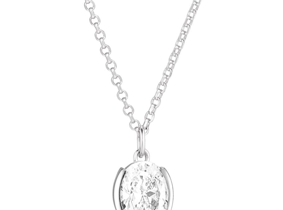 Sif Jakobs Halskette SJ-N2353-CZ925 Sterling Silber, Zirkonia
