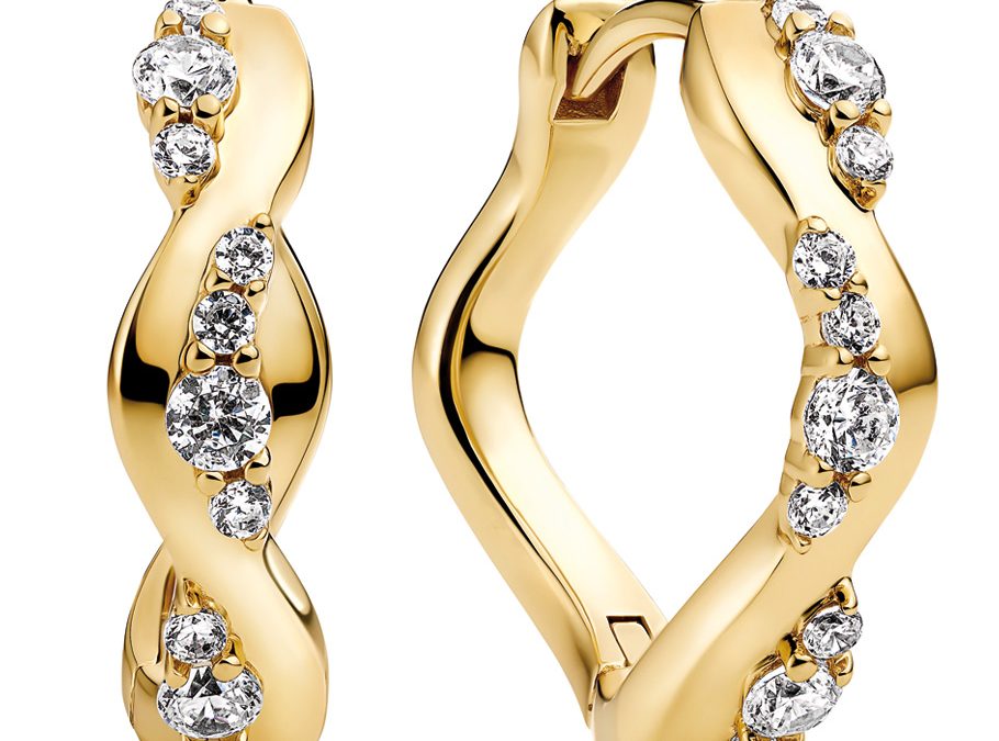 Sif Jakobs Ohrschmuck SJ-E2762-CZ-YGSilber 18ct vergoldet, Zirkonia