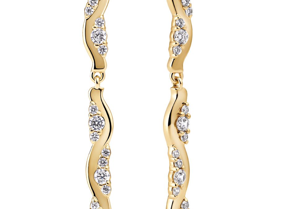 Sif Jakobs Ohrschmuck SJ-E2764-CZ-YGSilber 18ct vergoldet, Zirkonia